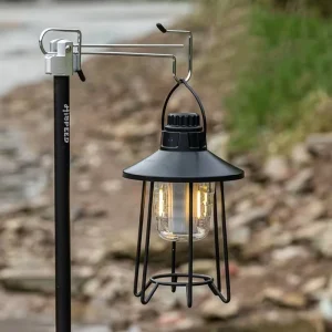 Outdoor USB Rechargeable LED Camping Lantern, IP54 Waterproof, Hanging, 6h Runtime, for Tents