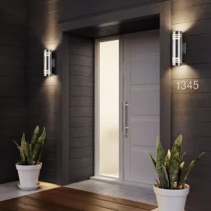 Outdoor Up-Down Wall Light 304 Stainless Steel Waterproof