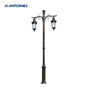 Outdoor Villa Garden Lamp Garden Lawn Lamp European Style Double Head 3 Meters Municipal Landscaping High Pole Waterproof Street