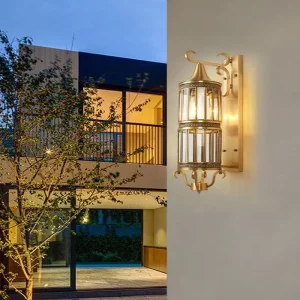 Outdoor Vintage Garden Lamp LED Light Hotel Resort Walls Square Park Yard European Style Classical Design Wall Light