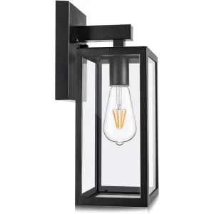 Outdoor Wall Decor Light Exterior Sconce Glass Shades Wall Mounted Lamps Led for Home Outdoor Corridor Lighting