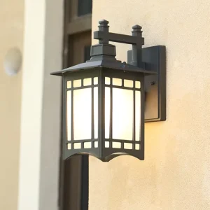 Outdoor Wall Lamp Aluminum Waterproof 3500K Warm White Light CRI 80 AC 85-265V 3-Year Warranty Garden Use