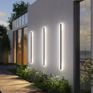 Outdoor Wall Lamp LED Outdoor Lighting Wall Lamps Waterproof IP65 Strip Outside Garden Lights Villa Porch Garden Outdoor Lamp