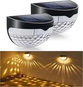 Outdoor Wall Lamp Solar Powered Garden Ip65 Outdoor Led Wall Lights Solar Powered Deck Lights