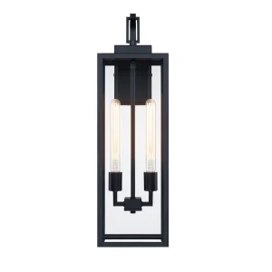 Outdoor Wall Lantern Sconce Metal Light Fixture