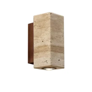 Outdoor Wall Light Modern Minimalist Wood Qiuji Hotel Villa Courtyard Balcony Waterproof Wall Lamp Homestay