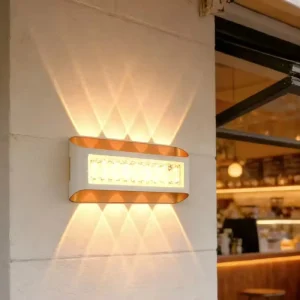 Outdoor Wall-Mounted Porch and Corridor LED Sconce, Waterproof IP65