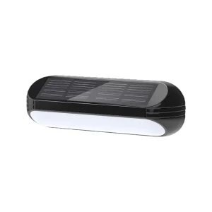 Outdoor Warm White RGB Solar Garden Lights Waterproof LED Fence Steps Lights for Courtyard Swimming Pool Solar Lighting