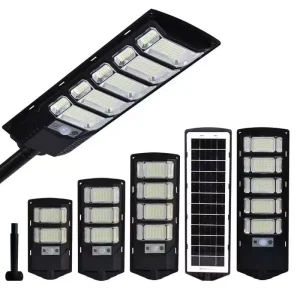 Outdoor Waterproof 6000K 12000LM 5730SMD 500W Solar Flood Lights Parking Lot Light Wide Motion Sensor for Area Lighting Yard