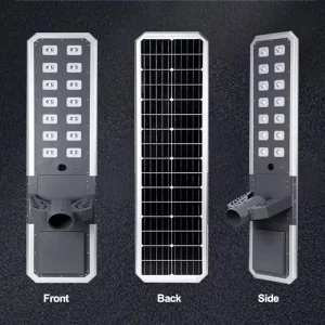 Outdoor Waterproof 80w 100w 120w 140w 160w Solar Street Led All in One Solar Light With Rechargeable Battery