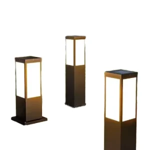 Outdoor Waterproof Aluminum LED Solar Garden Light for Residential Use IP55 Rated