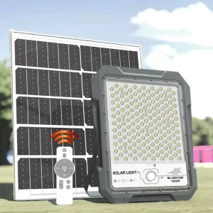 Outdoor Waterproof Automatic Charging Solar LED Floodlight with Camera Dusk to Dawn 500W-1500W