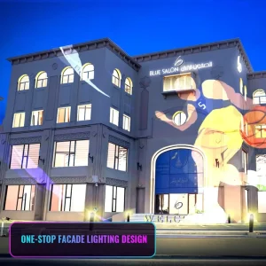 Outdoor Waterproof Building Elevation Light Custom Architectural LED Facade Lighting