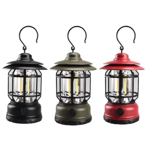 Outdoor Waterproof Camping Light Rechargeable LED Camping Lantern Tent Emergency Lighting
