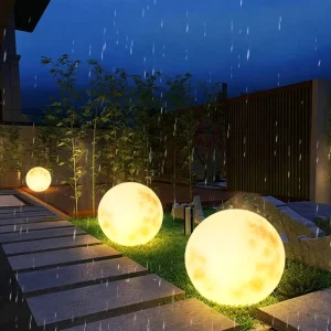 Outdoor Waterproof Courtyard Landscape Garden Solar Lawn Moonlight Lamp