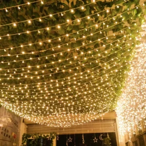 Outdoor Waterproof Decorative Lighting Wedding Ceiling Decoration LED Starry Flashing String Light Party Festival Atmosphere