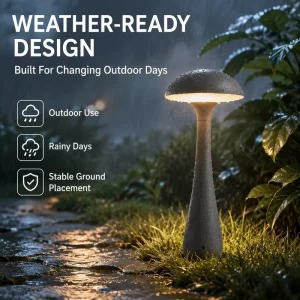 Outdoor Waterproof Flying Saucer Shape Led Lawn Light for Plazas Hotel Event Christmas Wedding Garden Decorative Lighting