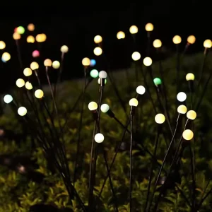 Outdoor Waterproof Garden Decoration Lights LED Firefly Lights Christmas LED Outdoor Motif Lights Decorations