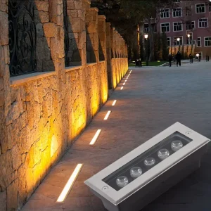Outdoor Waterproof Garden Landscape LED Deck Balcony Terrace Walkway Floor Road Embedded Underground Light