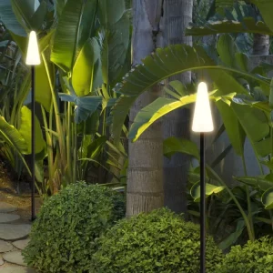 Outdoor Waterproof Garden Lights Path Bollard LED Lawn Lamp Light for Garden Landscape Yard Driveway Walkway