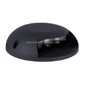 Outdoor Waterproof IP65 2W 3W Warm White Yellow RGB Round Pathway LED Light for Stair Steps