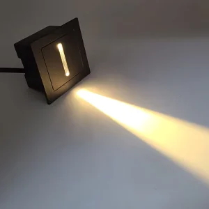 Outdoor Waterproof IP65 3W Garden Courtyard Recessed Wall Lamp