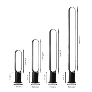 Outdoor Waterproof IP65 LED Lawn Light for Garden and Courtyard Aluminum Ground Stake Installation