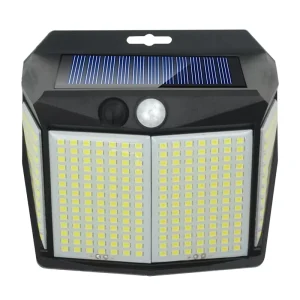 Outdoor Waterproof IP65 LED Solar Wall Light with Motion Sensor Garden Friendly Resilient for Daylighting