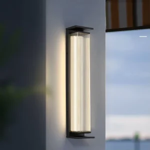 Outdoor Waterproof IP65 LED Wall Lamps for Terraces Hotels Villas & Courtyards Solar Powered