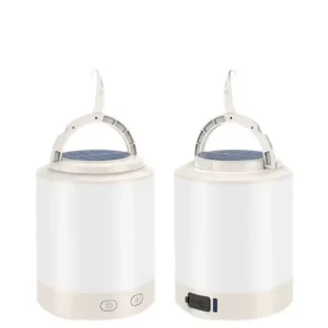 Outdoor Waterproof IP67 LED Camping Lamp AA USB Rechargeable Solar Charging Dimmable Multi-Source Warm White
