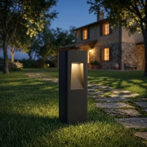 Outdoor Waterproof Integrated LED Garden Light for Lawn Patio Yard Walkway Driveway Solar Path Courtyard Lamp