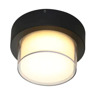 Outdoor Waterproof LED Ceiling Light Circular Wall-Mounted for Garden Gate IP65 Rated