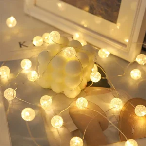 Outdoor Waterproof LED Courtyard Decorative Lights Light Flower Flashing Light String Small Colored