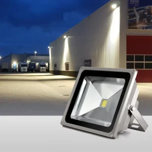 Outdoor Waterproof LED Flood Light Bracket for Sports Stadium Wall Bracket Flood Spotlight for Construction Site IP65 Rating