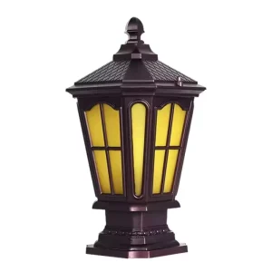 Outdoor Waterproof LED Pillar Lamp IP65 Aluminum Column Light for Garden Post Fence
