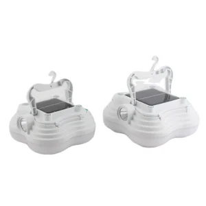 Outdoor Waterproof LED Solar Camping Light Shrinking Hanging Tent Light Portable USB Rechargeable Floodlight Lamp