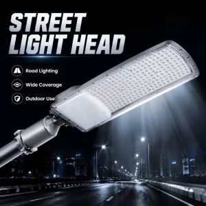 Aluminum 30W 50W 100W 150W 200W 250W IP66 Waterproof COB Cobra LED Street Light