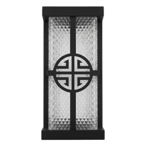 Outdoor Waterproof LED Wall Light with Dual Color Temperatures (3000K/4000K) 110-265V for Garden Balcony & Yard Lighting