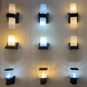 Outdoor Waterproof LED Wall Lights Aluminum Base Surface Mounted Decorative Garden Pathway Step Light