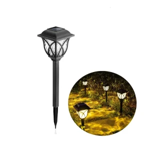 Outdoor Waterproof Landscape Lighting Driveway Patio Lights Solar Garden Spike Light