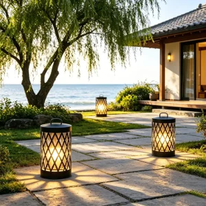 Outdoor Waterproof Lawn Decoration Villa Courtyard Lights Garden Balcony Terrace Atmosphere Landscape Garden Lights
