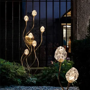 Outdoor Waterproof Lawn Lights Villa Courtyard Landscape Garden LED Decorative Lights Stainless Steel Pod Lights