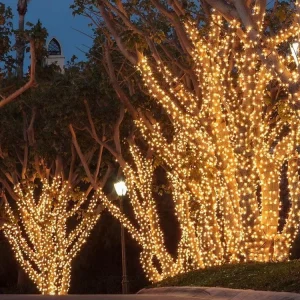 Outdoor Waterproof Lighting Project Led Lights String Star Lights Christmas Wedding Festival Night Market Decorative Lamp