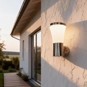 Outdoor Waterproof Modern Outside Sconce Wall Mount E27 Porch Lights for Doorway Hallway Porch Patio Yard Doorway Black