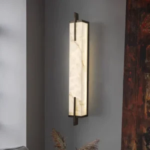 Outdoor Waterproof Neutral White LED Wall Lamp Italian Light Luxury Design Resin Shade Iron Sconces Villa Courtyard Wall Mounted