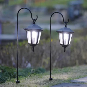 Outdoor Waterproof Pathway Solar Garden Lights Decorative Square Lawn Lamp LED Solar Park Road Landscape Lighting