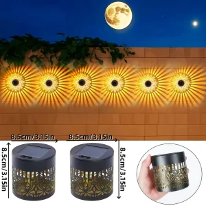Outdoor Waterproof Solar LED Projection Wall Light and Wall Washer for Villa, Balcony, Hotel, Cafe, and Bar