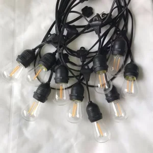 Outdoor Waterproof Street Lighting Garden Party Christmas Decoration Solar LED String Lights