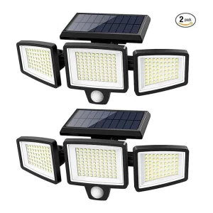 Outdoor Waterproof Wall Lamp Night Path Wall Mounted Solar Garden Lights