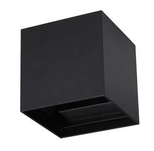 Outdoor Waterproof Wall Lamp Up and Down Modern Waterproof IP65 Wall Light Black Porch Wall Mounted Exterior Lighting
